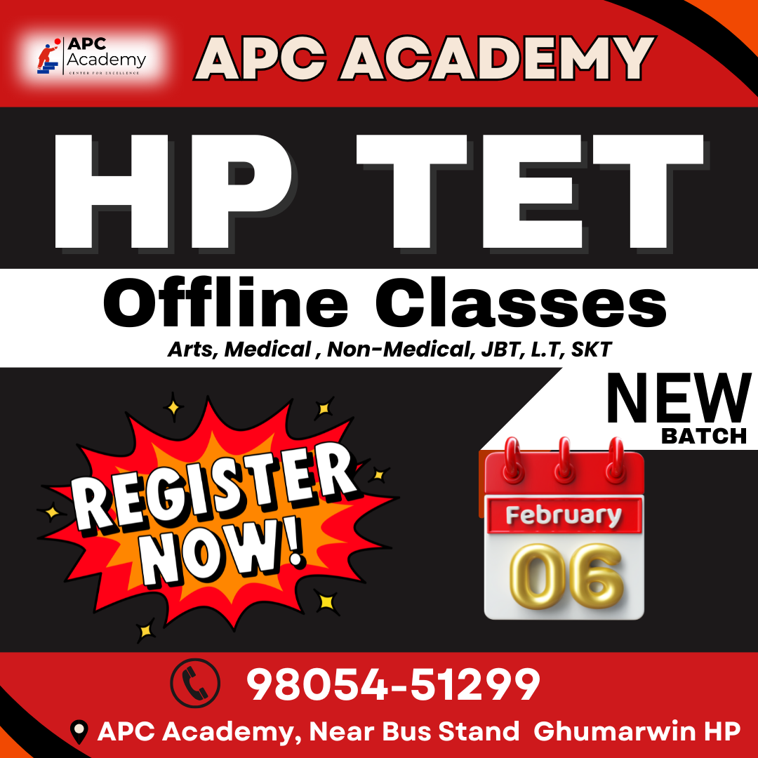 Best Coaching  Academy in Himachal